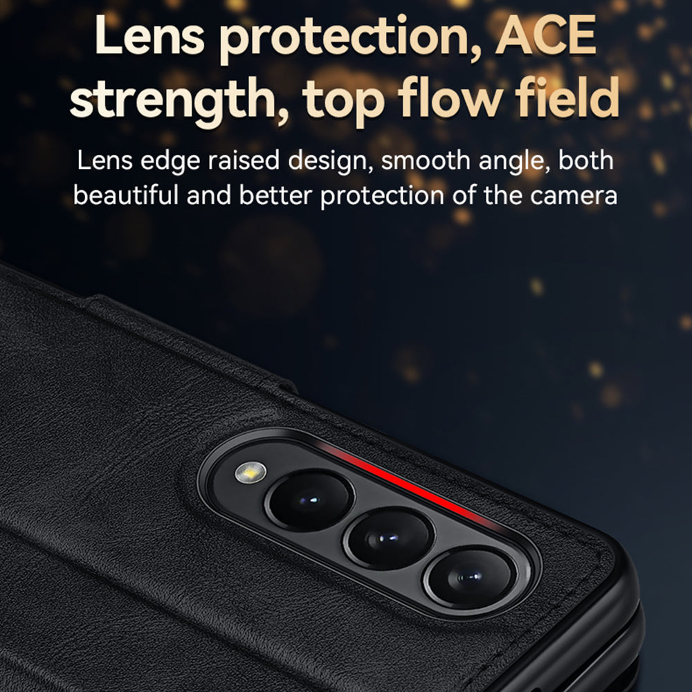 SULADA til Samsung Galaxy Z Fold3 5G PU Læder Folio-etui Magnetlås Stand Telefoncover SULADA til Samsung Galaxy Z Fold3 5G PU Læder Folio-etui Magnetlås Stand Telefoncover